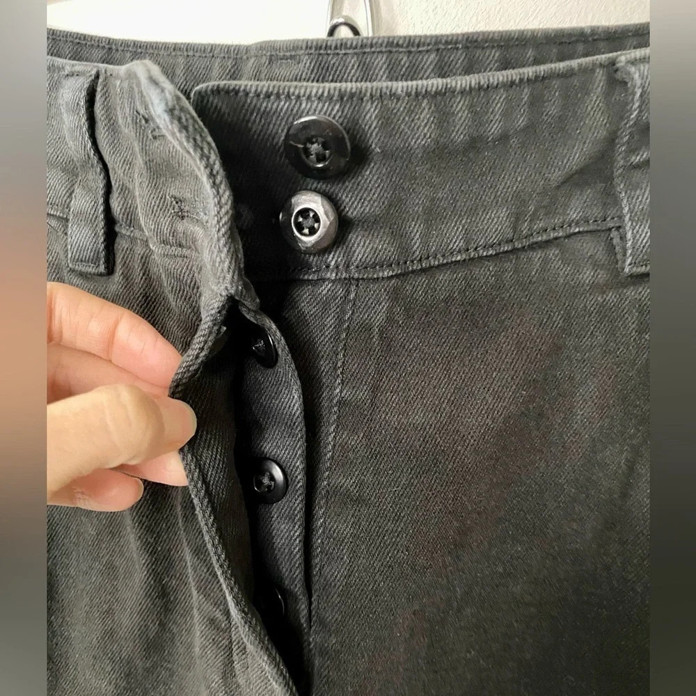 Aritzia Wilfred  Free High Rise Black Cargo Pants Size 2 - Picture 8 of 14